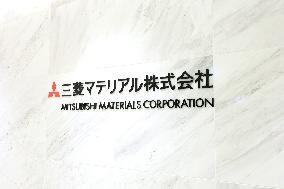 Mitsubishi Materials signboard and logo
